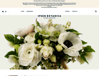 ipsenbotanica.com screenshot