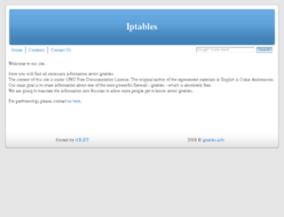 iptables.info screenshot