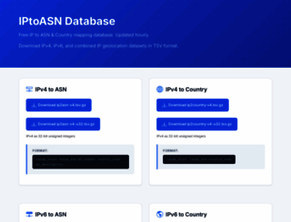 iptoasn.com screenshot