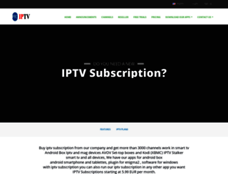 iptv-subscription.net screenshot