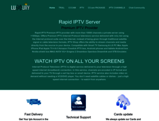 iptvluxury.com screenshot
