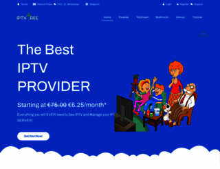 iptvtree.com screenshot