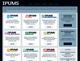 ipums.org screenshot