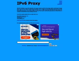 ipv6proxy.net screenshot