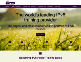 ipv6training.co.uk screenshot