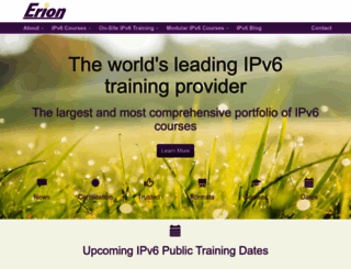 ipv6training.com screenshot