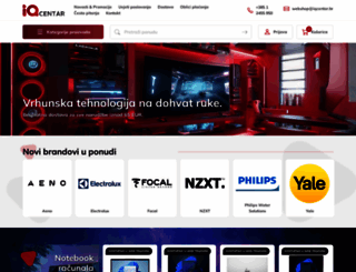 iqcentar.hr screenshot