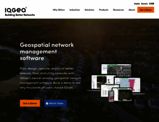 iqgeo.com screenshot
