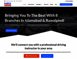 iqradriving.pk screenshot