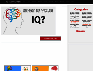 iqtestcenter.org screenshot