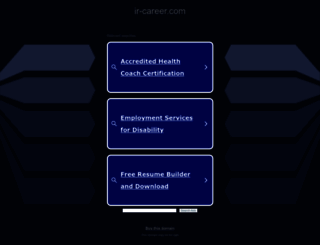 ir-career.com screenshot