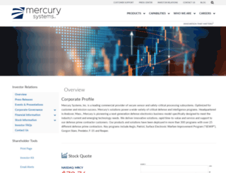 ir.mrcy.com screenshot