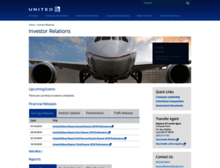 ir.united.com screenshot