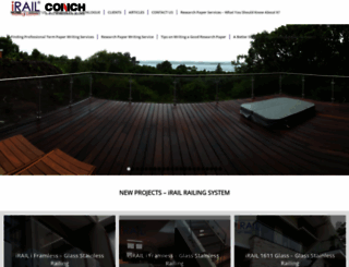 irail-railingsystem.com screenshot