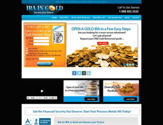 iraingold.com screenshot