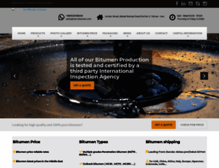 iran-bitumen.com screenshot
