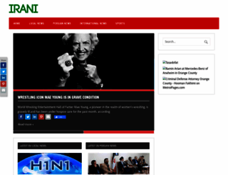 irani.com screenshot