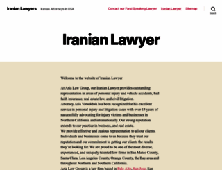 iranian-attorney.com screenshot