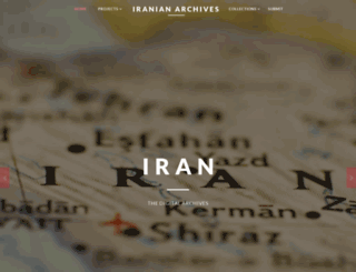 iranianarchives.org screenshot