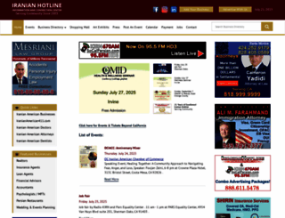 iranianhotline.com screenshot