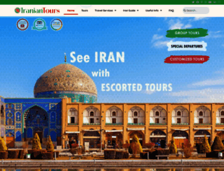 iraniantours.com screenshot
