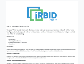 irbidnet.com screenshot