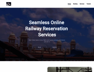 irctc.net.in screenshot