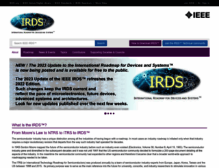 irds.ieee.org screenshot
