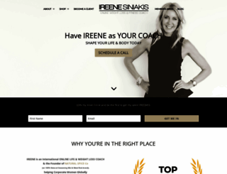 ireenesiniakis.com screenshot