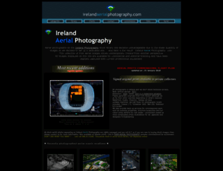 irelandaerialphotography.com screenshot