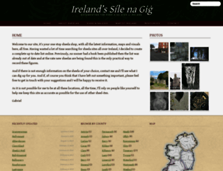 irelands-sheelanagigs.org screenshot
