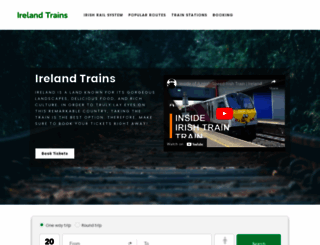irelandtrains.com screenshot