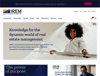 irem.org screenshot