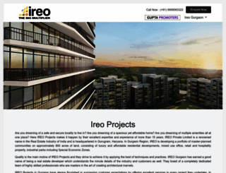 ireoprojects.co.in screenshot