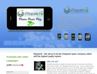 irepairni.com screenshot