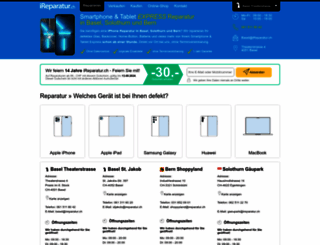 ireparatur.ch screenshot