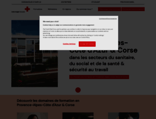 irfss-pacac.croix-rouge.fr screenshot