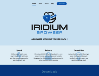 iridiumbrowser.de screenshot