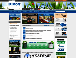 irimon.cz screenshot