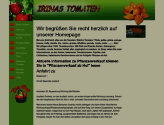 irinas-tomaten.de screenshot