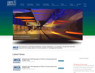 iris-rail.org screenshot