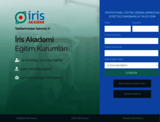 irisakademi.com.tr screenshot