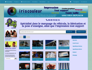 iriscouleur.com screenshot