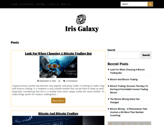 irisgalaxy.com screenshot