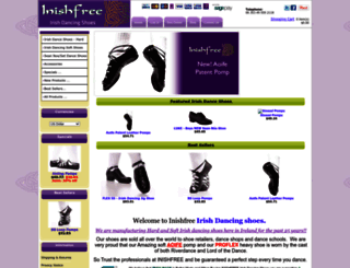 irish-danceshoes.com screenshot