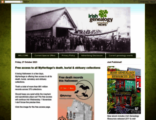 irish-genealogy-news.blogspot.com screenshot