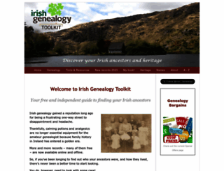 irish-genealogy-toolkit.com screenshot