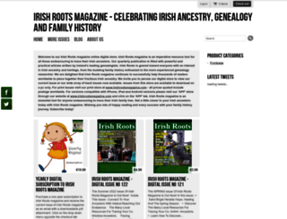 irish-roots-magazine.myshopify.com screenshot