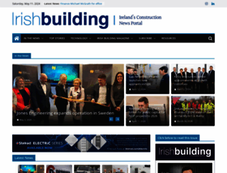 irishbuildingmagazine.ie screenshot
