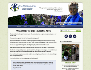irishealingarts.com screenshot